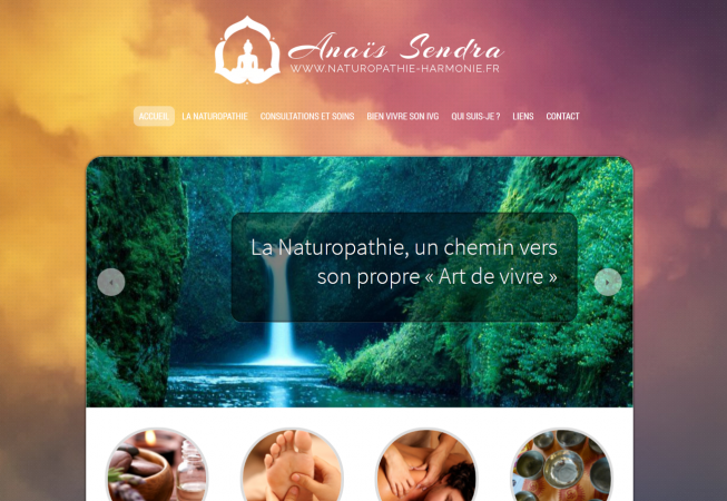 image du site internet Naturopathie Harmonie