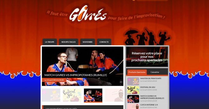 Site réalisé par BenoitP pour l'association les givrés